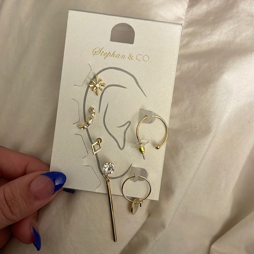 6 new earrings